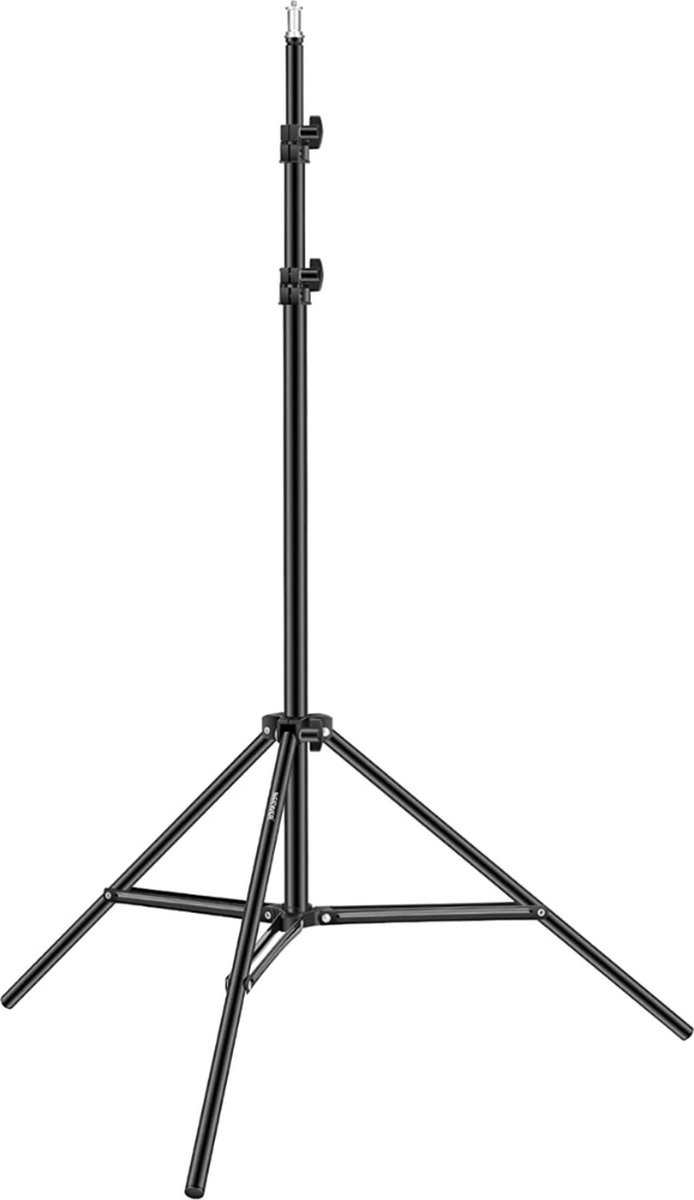 Neewer® - Robuuste lichtstatief Verstelbaar Stabiel Statief voor Reflectoren - Softboxen lampen Paraplu's met 8 kg Draagvermogen - 92-200 cm