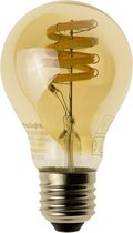 Tuya slimme LED filament lamp goud - E27 fitting kogelvormig - Dual White - Smart lamp - Slimme verlichting