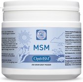 OptiMSM® Poeder - 250g - Meest zuivere vorm - Gemakkelijk op te nemen zwavel - Kala Health