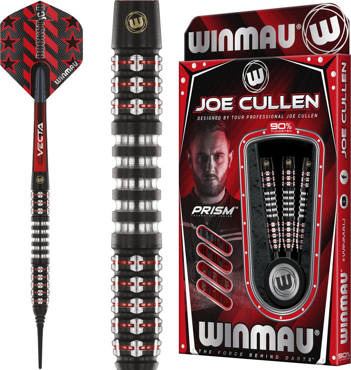Winmau Joe Cullen Ignition Series 90% - Soft Tip Darts