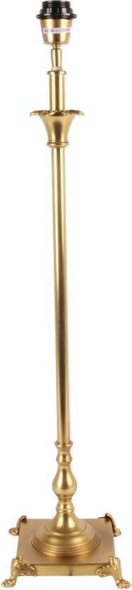 Baroque - Pied de lampe - Pied de lampe cuivre h.80 cm - 80x17x17 - Aluminium