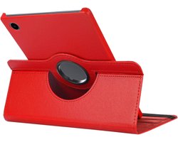 iPad 2022 hoes (10.9 inch) - iPad 10e generatie hoesje - draaibaar bookcase - Rood - BixB