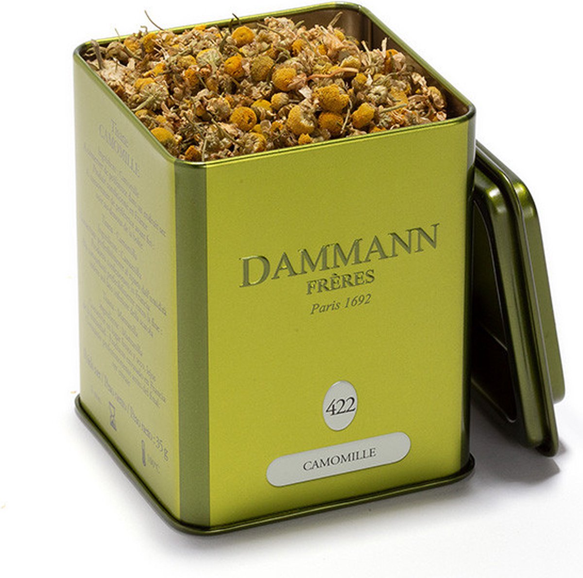 Infusion Fleurs Camomille Apaisante Digestive Tisane Camomille Dammann  Frères - 35g - Apaisante Et Digestive - N°422 Camomille Romaine