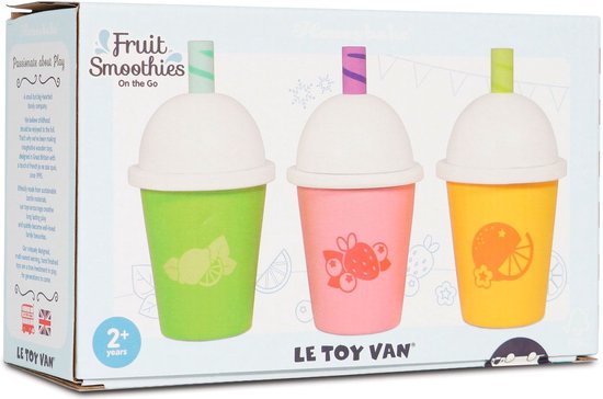 Le Toy Van - Wooden Take Away Smoothie Trio