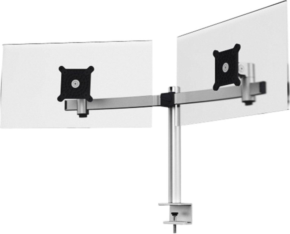 Monitorarm Durable met klem voor 2 schermen