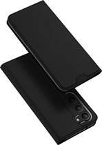 Telefoon hoesje geschikt voor Samsung Galaxy S23 5G - Dux Ducis Skin Pro Book case - Zwart