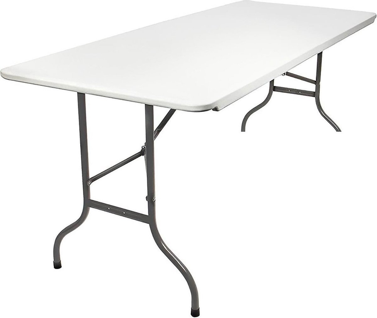 Table pliante Maxx - 183x76x74 cm - Blanc