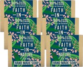 FAITH IN NATURE - Soap Tea Tree - 6 Pak - Voordeelverpakking