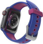 OtterBox Apple Watch 1 / 2 / 3 / 4 / 5 / 6 / 7 / 8 / 9 / SE 41MM / 40MM / 38MM Bandje Siliconen Blauw Rood