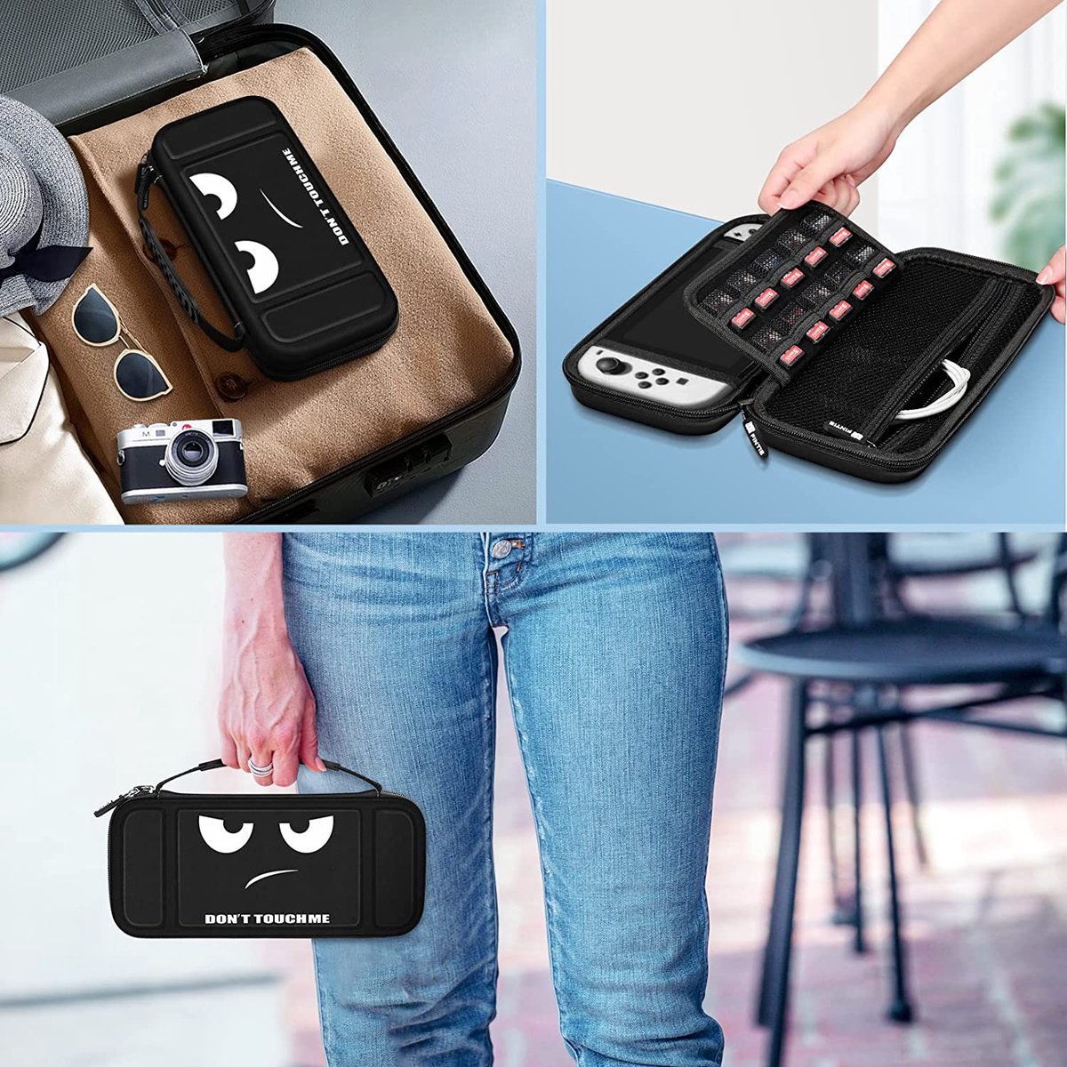 Fintie Carry Case voor Nintendo Switch/Switch Oled [Schokbestendig