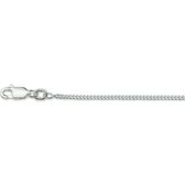 The Jewelry Collection Collier Gourmet 1,6 mm - Argent
