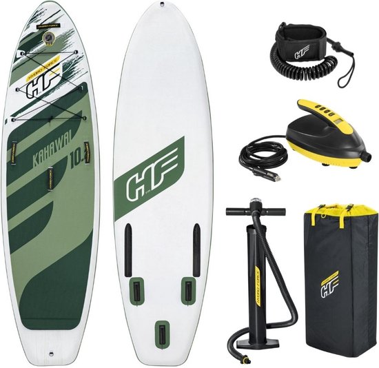 Bestway Sup Board - Hydro Force - Kahawai Set en SUP Elektrische Luchtpomp 12V