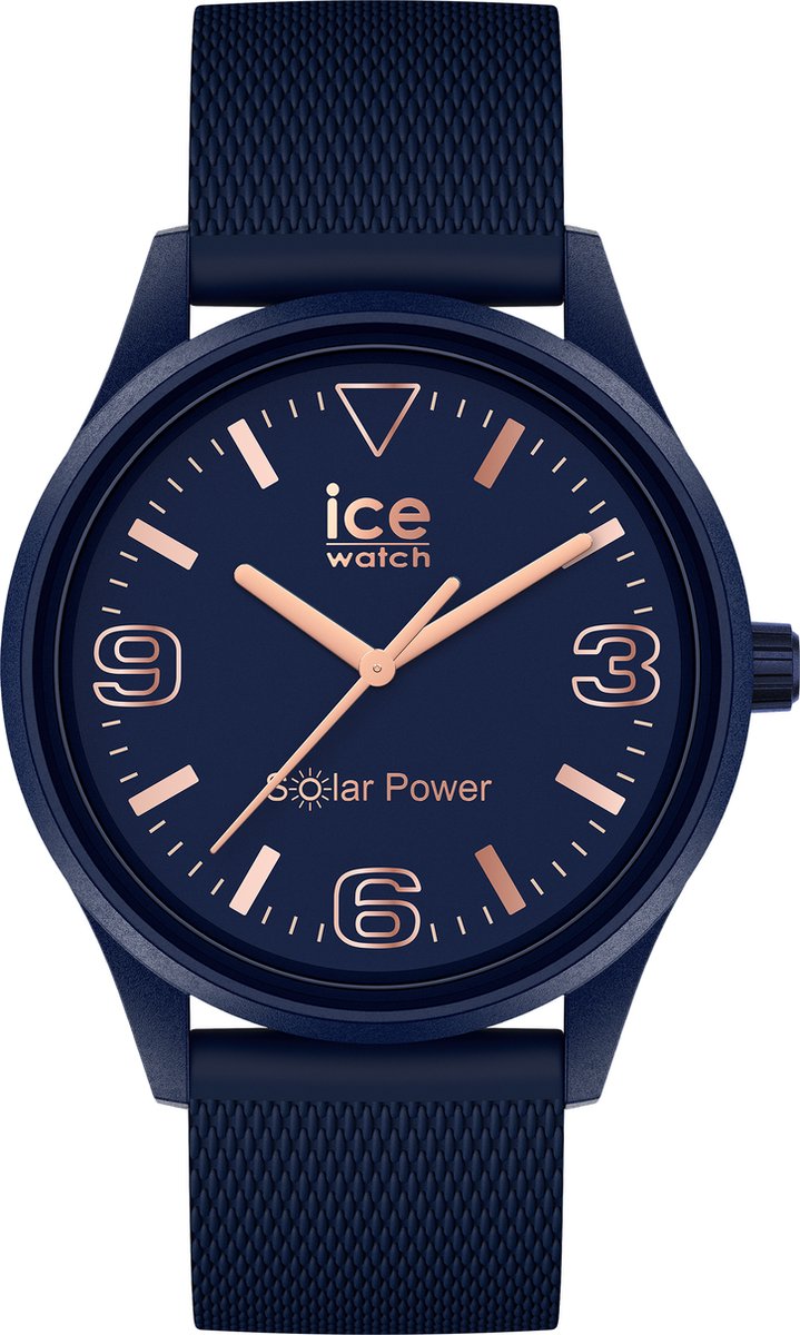 Ice Watch Ice Solar Power - Casual Blue Rg 020606 Horloge - Siliconen - Blauw - Ø 40 mm