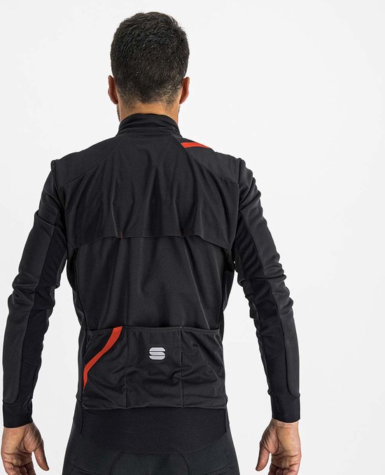 Sportful Veste de Cyclisme Homme Zwart - FIANDRE WARM JACKET BLACK - XL