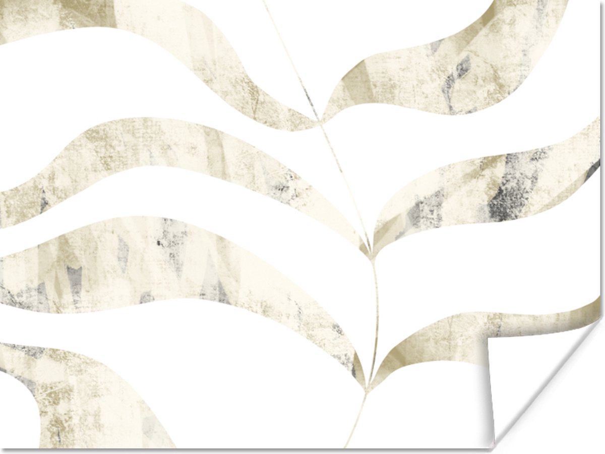 Poster Bladeren - Pastel - Design - 40x30 cm