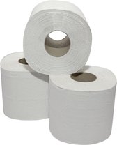 Toiletpapier 2laags recycled 400vel wit | Pak a 40 rol