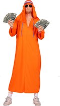 Wilbers & Wilbers - 1001 Nacht & Arabisch & Midden-Oosten Kostuum - Enorm Rijke Chique Sheik Oranje Holland - Sjeik Kostuum - - Man - Oranje - XL - Carnavalskleding - Verkleedkleding