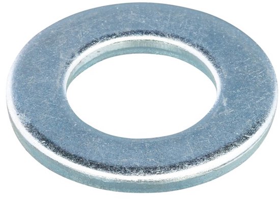 Sluitringen - M5x10.0x1.0 - staal/verzinkt - 100stuks - Din125-a
