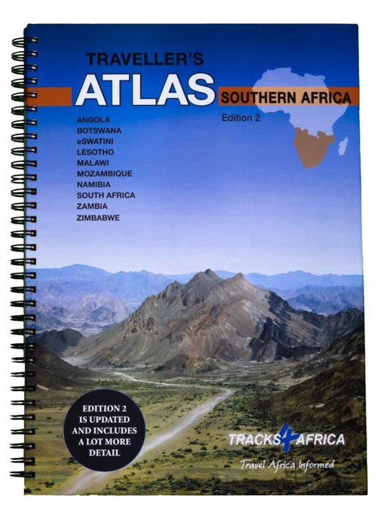 Africa Southern Traveller's Atlas - cover