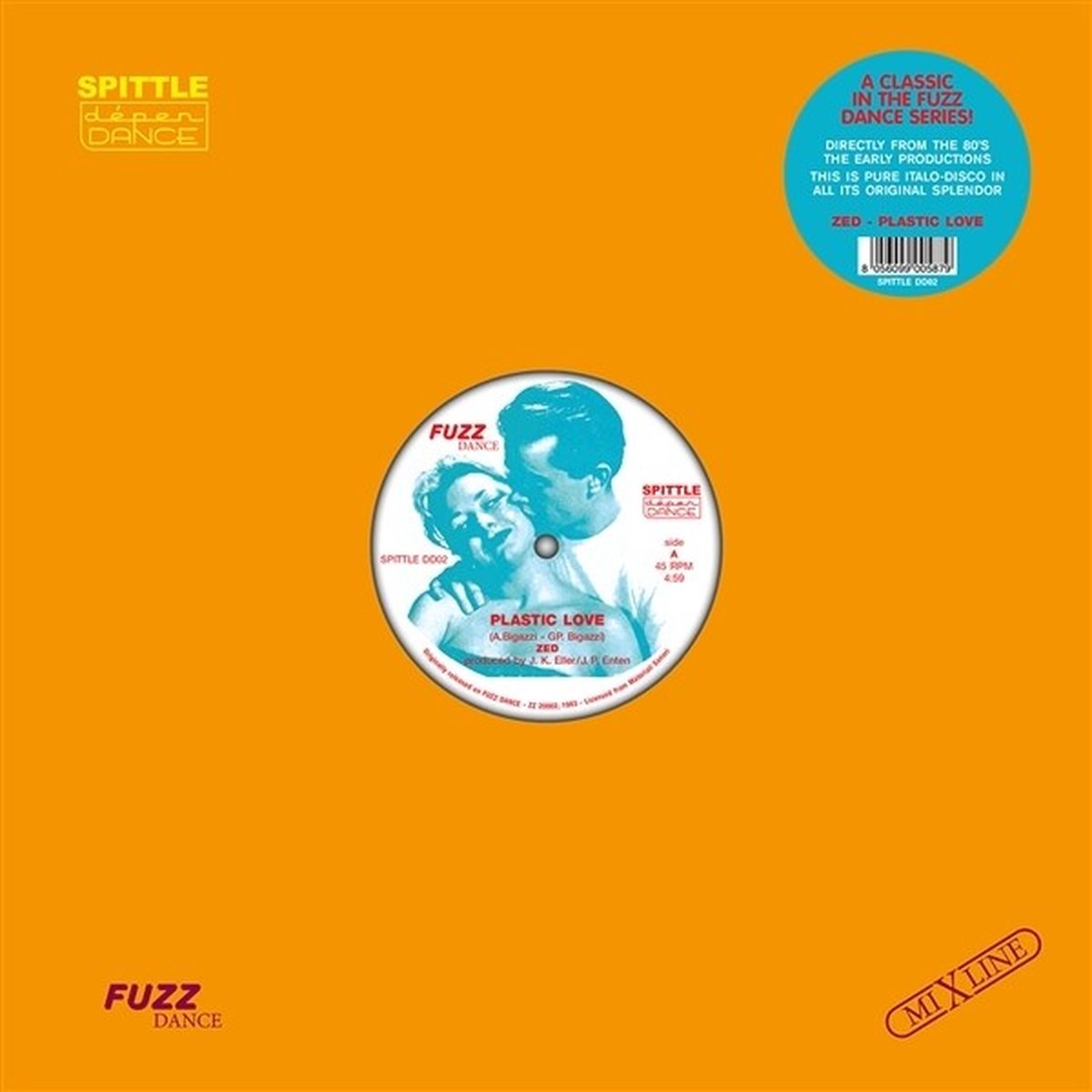 Zed - Plastic Love (12" Single)