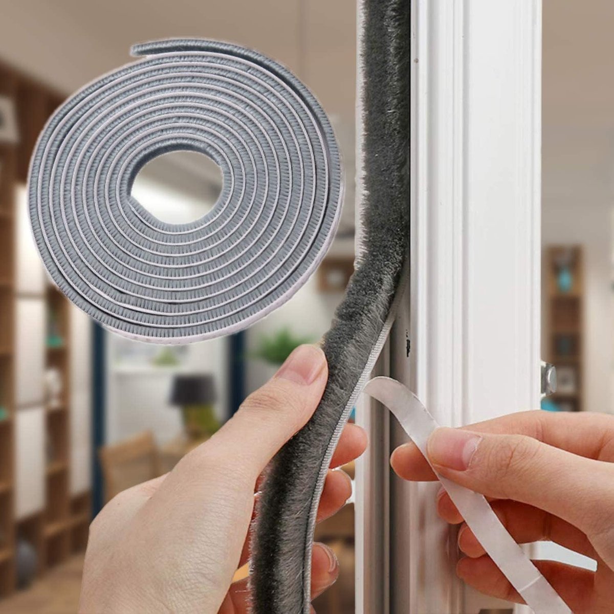 Deurafdichting tochtstrip voor deuren – tochtstopper - Tochtband voor Ramen - Energiebesparing - Houd het warm in de kamer