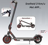 Stay-on M365 Go - Elektrische Step Voor Volwassenen & Kinderen - Snelheid 31 km/u en 25/30 km Actieradius - Met App & Nederlandse Handleiding!