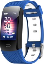 ZERO 0,96 inch kleurenscherm Smart Watch IP68 waterdicht, ondersteuning voor hartslagbewaking / slaapbewaking / oproepherinnering / sedentaire herinnering (blauw)