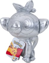 Pokémon knuffel Grookey 20cm – 25th Anniversary Silver