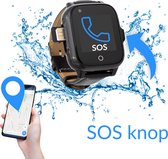 KUUS. S1 Senioren Alarm Horloge - SOS armband Volwassenen en Ouderen - Alarmknop - Paniekknop - GPS - Gebruiksklaar