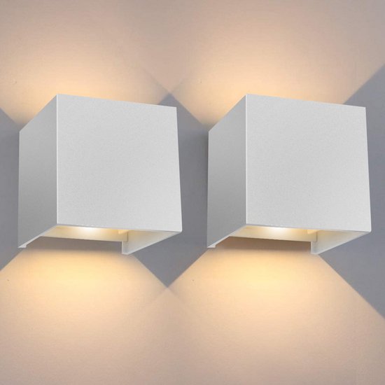 Brilagi-LED Wandlamp voor buiten met sensor TERNI LED/12W/230V zwart IP44