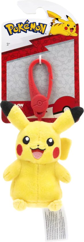 Pokemon - Peluche à clipser - Pikachu