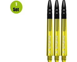 Mission Sabre Yellow Base Black - Dart Shafts