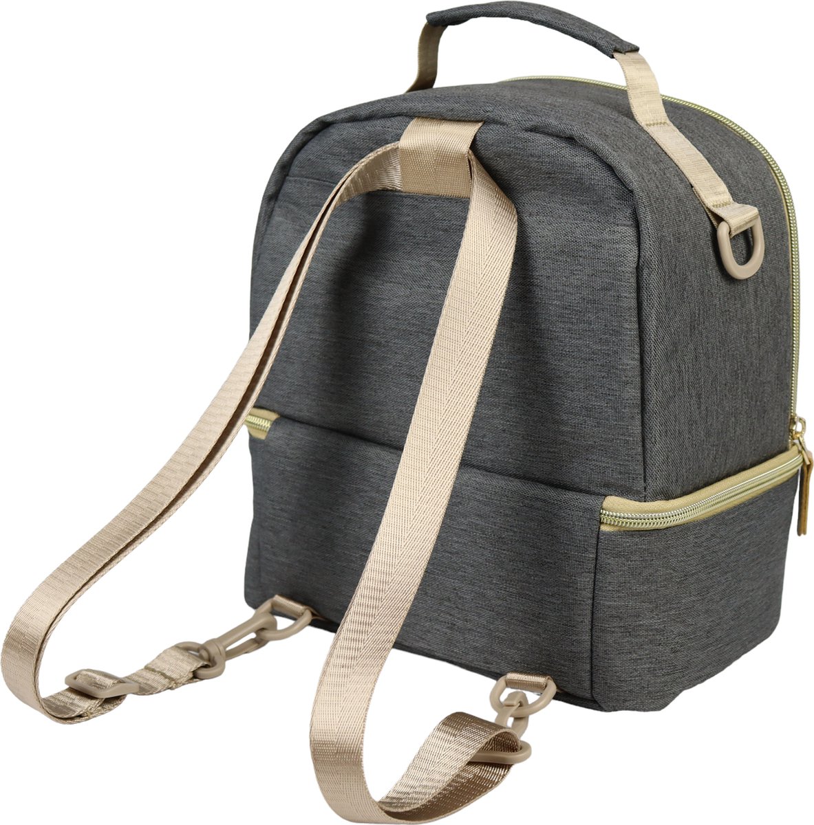 mommore Borstkolf draagtas met 38,1 cm laptophoes, geschikt voor de meeste borstkolven zoals Medela, Spectra S1, S2, Evenflo, bruin, 1 stuk (1 stuk) tas