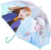 Parapluie enfant La Reine des Disney Frozen - bleu/transparent - D71 cm