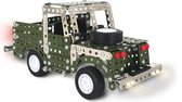 Coach House 3D Metalen Bouwpakket Land Rover met LED verlichting, CHP0090, 26,8x12,5x12,5cm