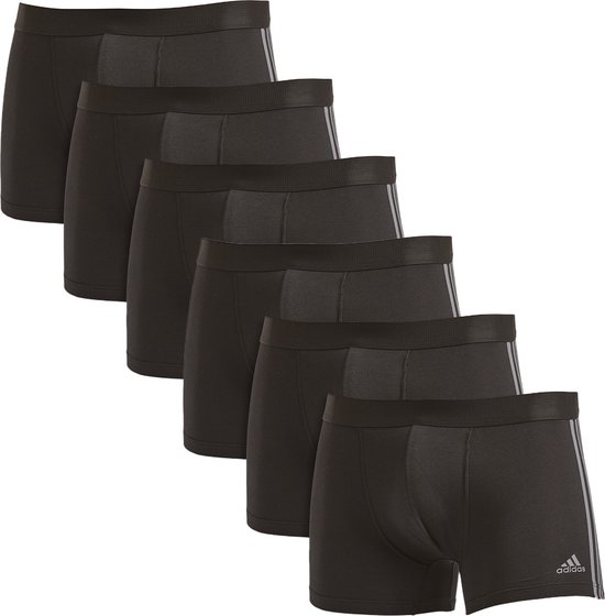 Adidas Lot de 6 shorts / pantalons rétro pour homme Active Flex Cotton 3 Stripes