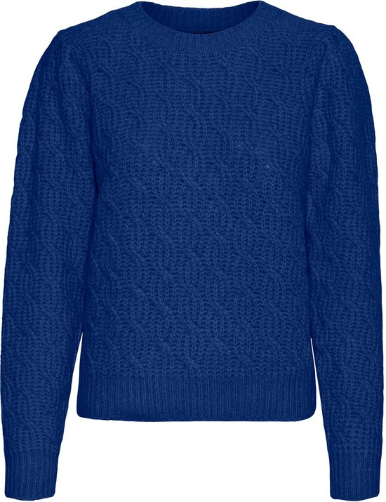 Cardigan Femme VERO MODA Vmblossom - Col Rond, Manches Longues, Ouvert - Tissu Doux Pour Automne