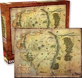 Aquarius The Hobbit - Map (1000 pieces) Puzzel - Multicolours