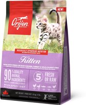 Orijen Whole Prey Cat & Kitten - & Kalkoen - Kattenvoer - 1.8 kg | bol.com