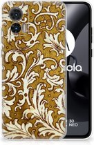 Smartphone hoesje Motorola Edge 30 Neo Hoesje maken Barok Goud