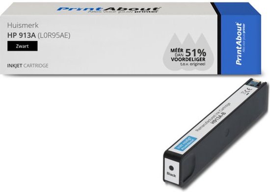 Huismerk HP 913A (L0R95AE) Inktcartridge Zwart | bol.com