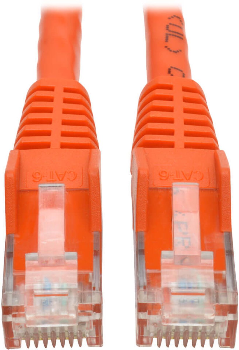 Tripp Lite N201-006-OR netwerkkabel 1,8 m Cat6 U/UTP (UTP) Oranje