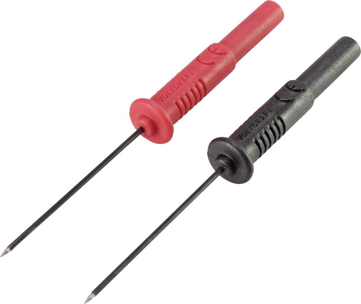 VOLTCRAFT MSS-102 Veiligheids-testpuntenset Bus 4 mm CAT II 300 V Zwart, Rood 1 set(s)