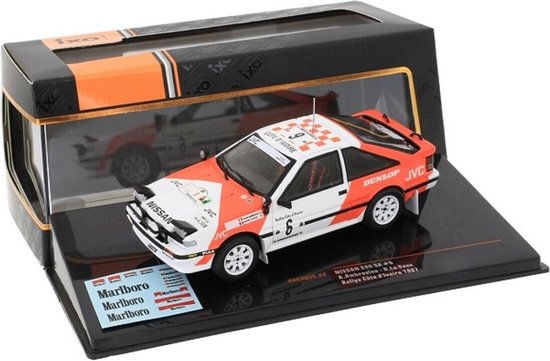 Ixo Nissan 200SX #9 Rallye Côte D'Ivoire 1987 - Kirkland/Nixon - 1/43