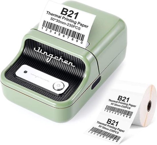 Étiqueteuse Portable, Mini Machine a Etiquette, Imprimante D
