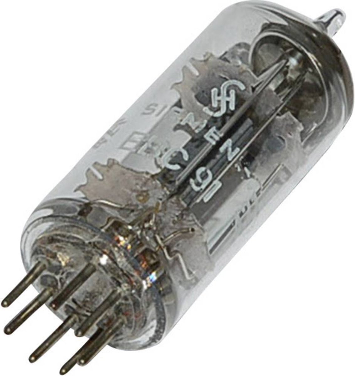 BTB Vertrieb EBC 91 = 6 AV 6 Elektronenbuis Dubbeldiode-triode 250 V 1.2 mA Aantal polen: 7 Fitting: B7G 1 stuk(s)