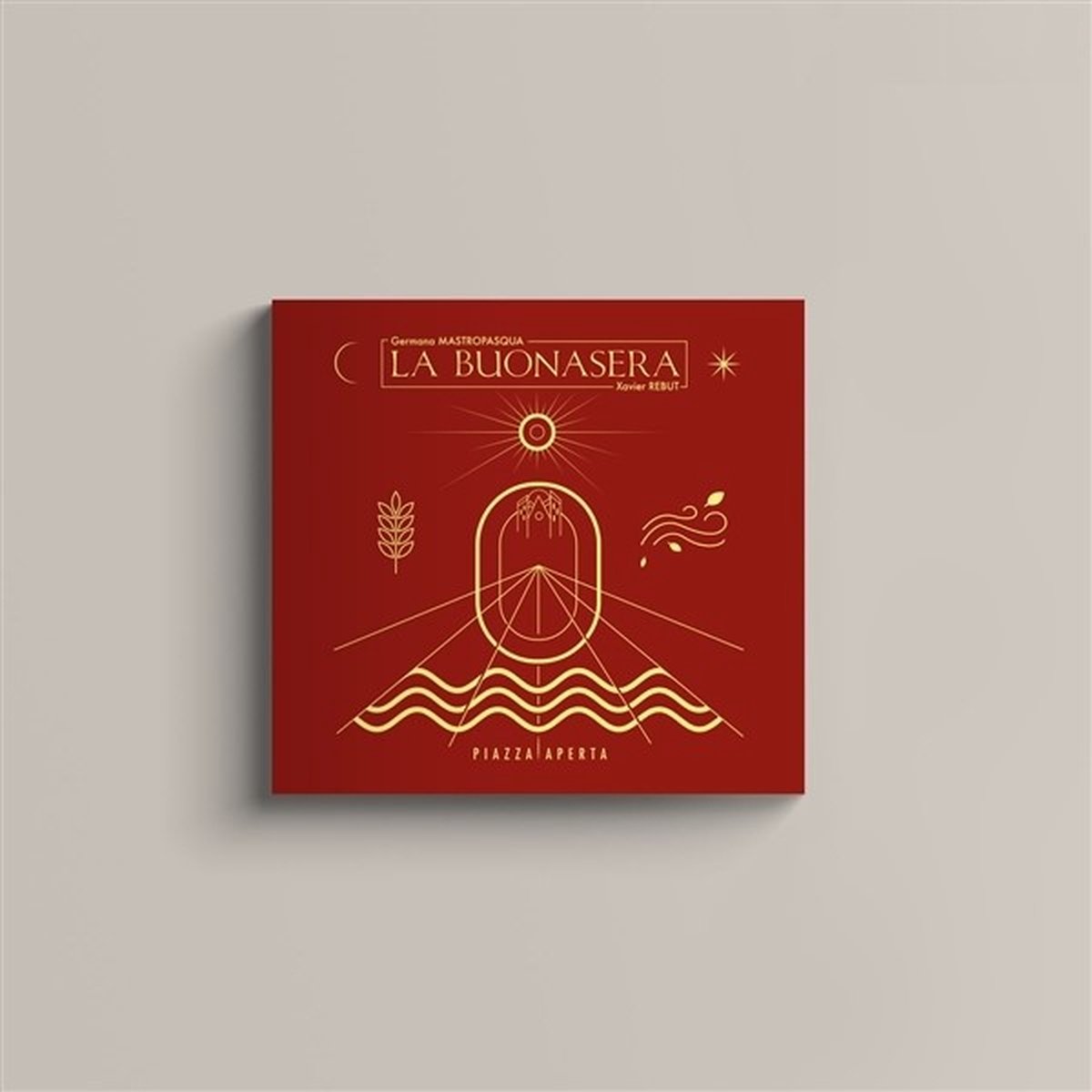 La-Germana Matropasqua Buonasera & Xavier Rebut - Piazza Aperta (CD)