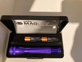 Maglite Mini 2AAA zaklamp Paars in geschenk doos