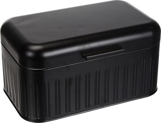 EVA SOLO Broodtrommel, biedt aantrekkelijke opslag om brood vers te houden, Deens design en functionaliteit, zwart EVA SOLO Broodtrommel, biedt aantrekkelijke opslag om brood vers te houden, Deens design en functionaliteit, zwart
