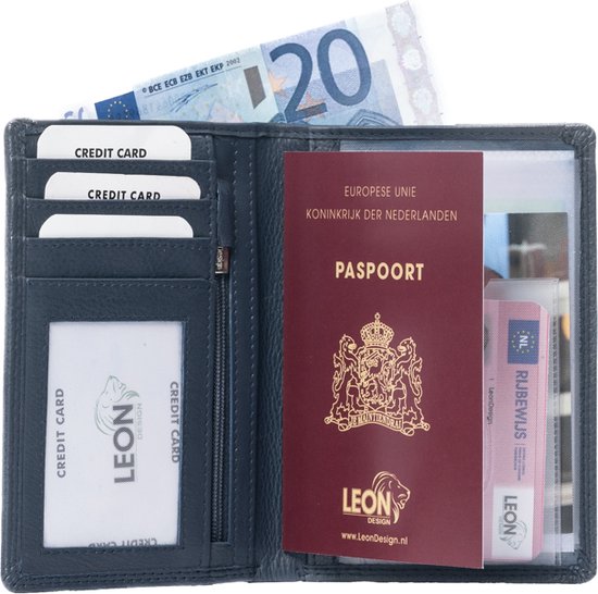 Paspoort Hoesje - Card Holder - Travel - Paspoorthouder - Travel Organizer - Reisportemonnee - Paspoorthoes - Travel Wallet - Paspoorthoezen - Reisdocumenten Organizer - Paspoort Tasje - Paspoort - Mapje - Paspoort Houder - Paspoort Cover - Cadeau